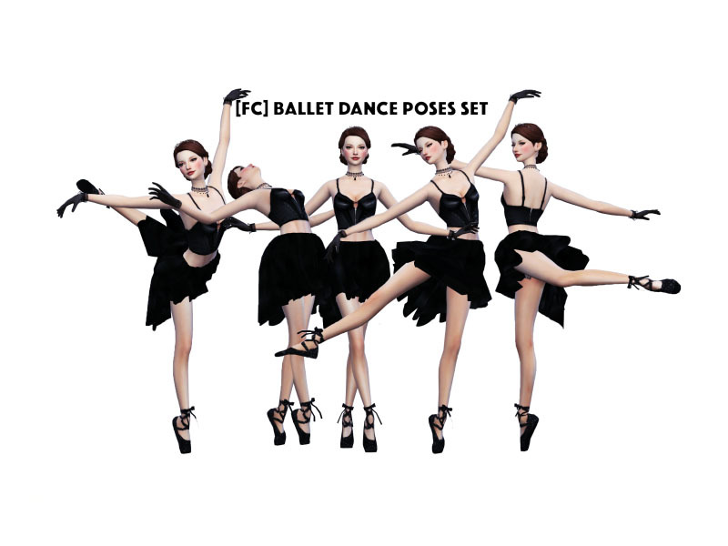 The Sims Resource - Ballet Dance Poses Set