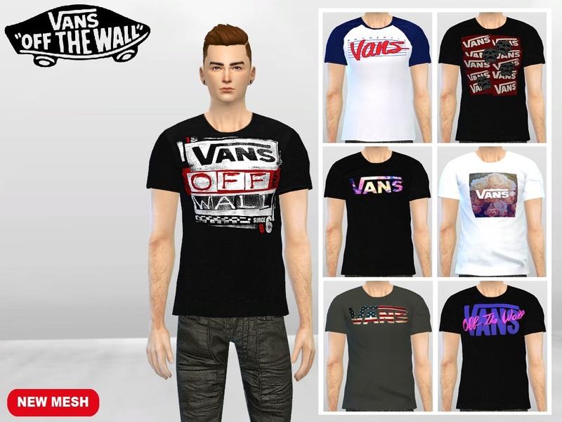 The Sims Resource - VANS GraphicTees