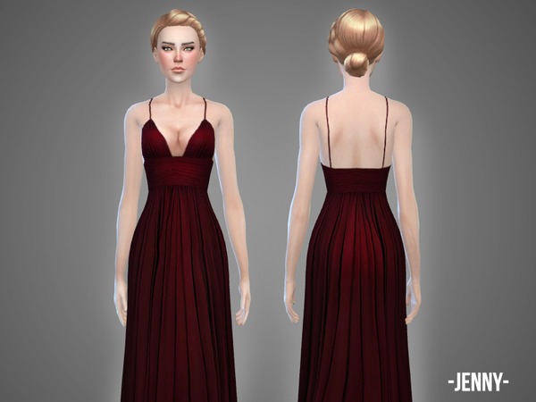 The Sims Resource - Jenny - gown