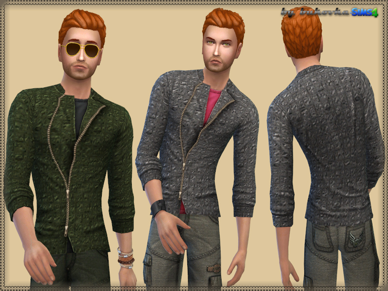 The Sims Resource - Jacket Zipper