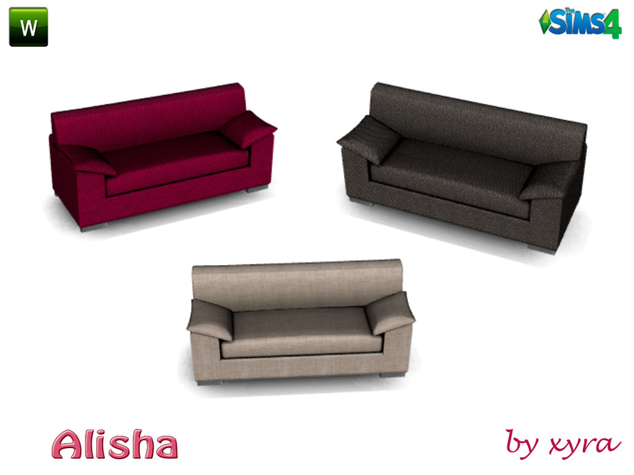 The Sims Resource - xyra Alisha sofa2
