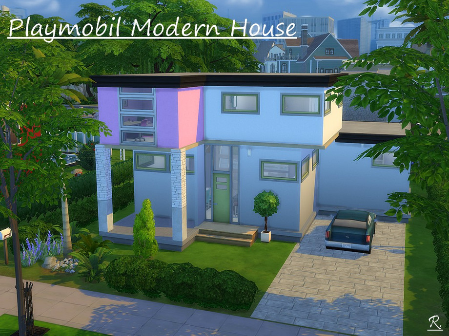 The Sims Resource - Playmobil Modern House