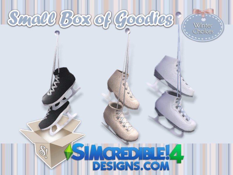 The Sims Resource - Winter choices ice skating boots
