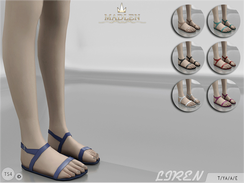 The Sims Resource - Madlen Liren Sandals