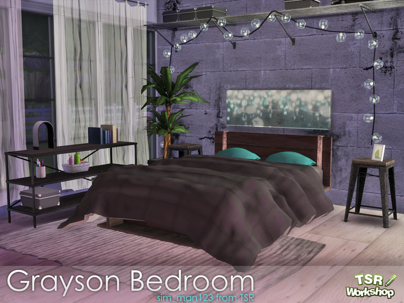 The Sims Resource - Grayson Bedroom