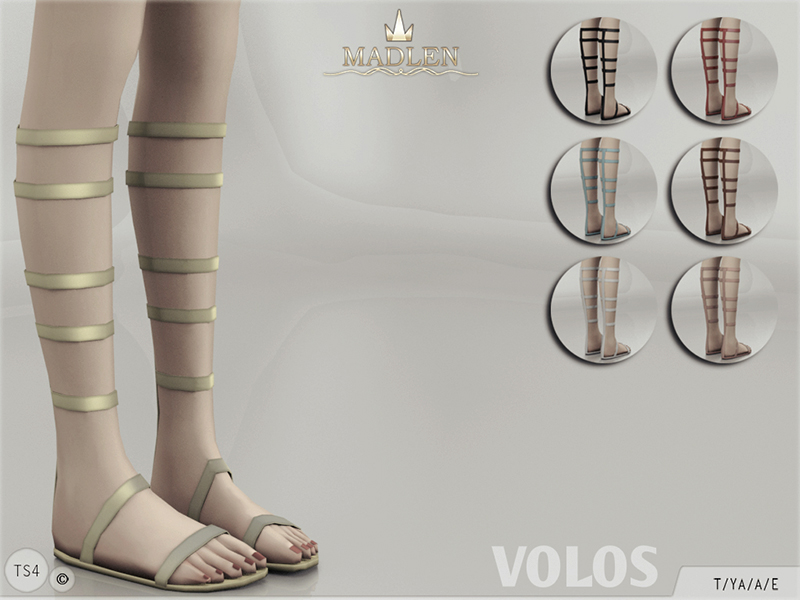The Sims Resource - Madlen Volos Shoes
