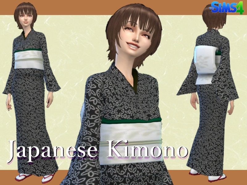 The Sims Resource - Japanese Kimono