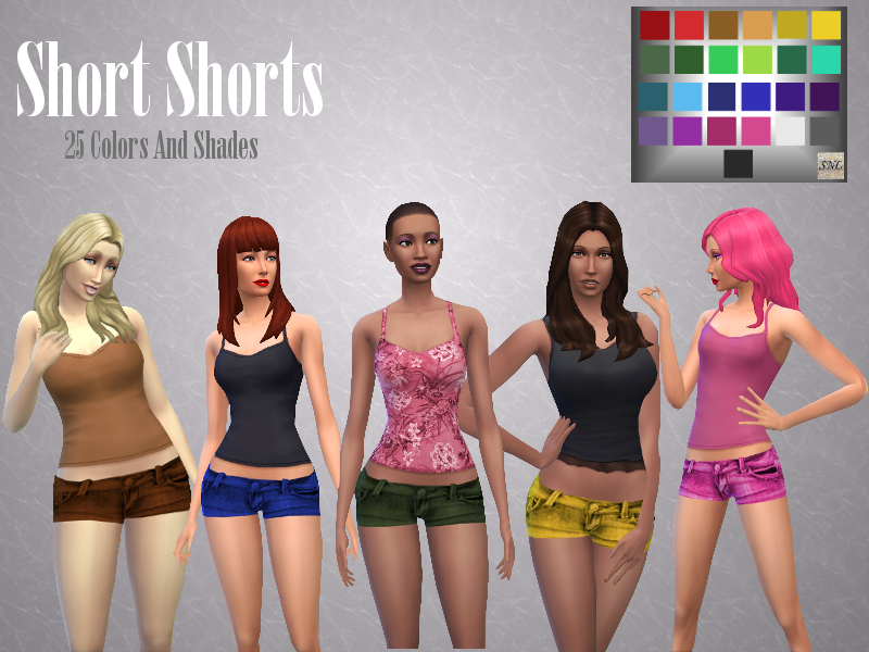The Sims Resource - Short Shorts