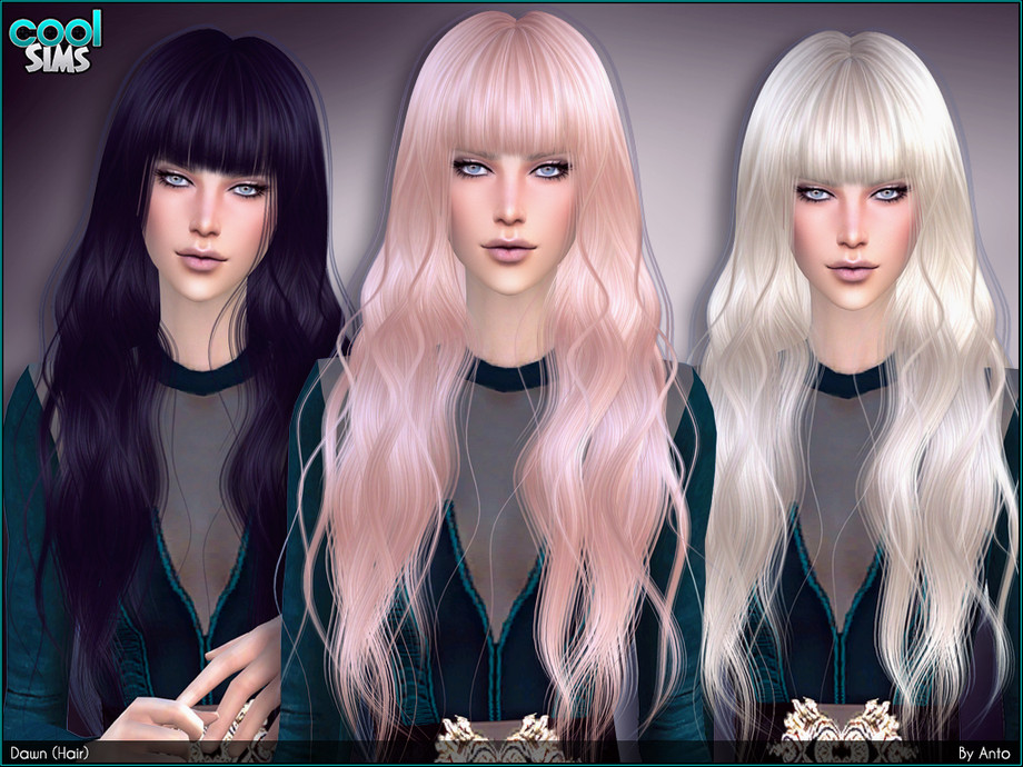 The Sims Resource - Anto - Dawn (Hair)
