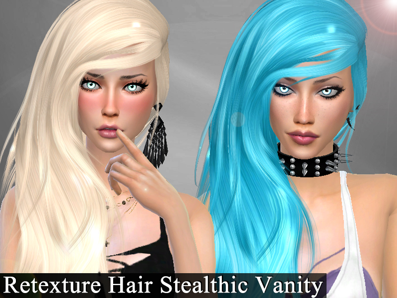 The Sims Resource Retexture Hair Stealthic Vanityneed Mesh