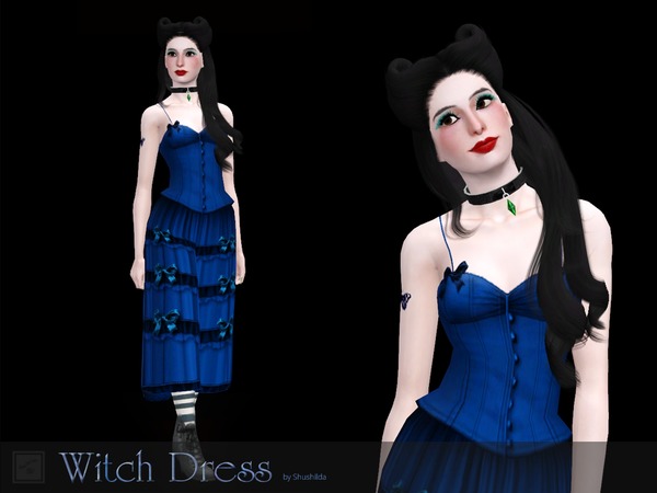 The Sims Resource - Witch dress