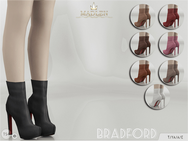 The Sims Resource - Madlen Bradford Boots