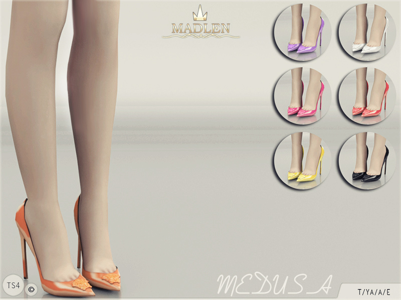 The Sims Resource - Madlen Medusa Shoes