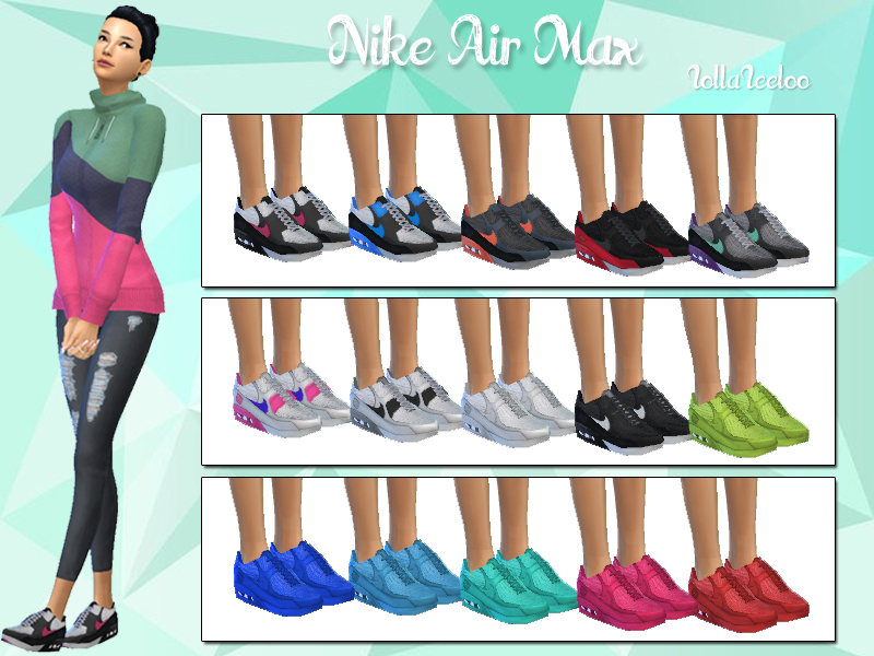 recluta Sociología curva The Sims Resource - Nike Air Max by LollaLeeloo