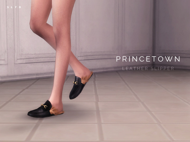 kapsel Skru ned linje The Sims Resource - Princetown Leather Slipper