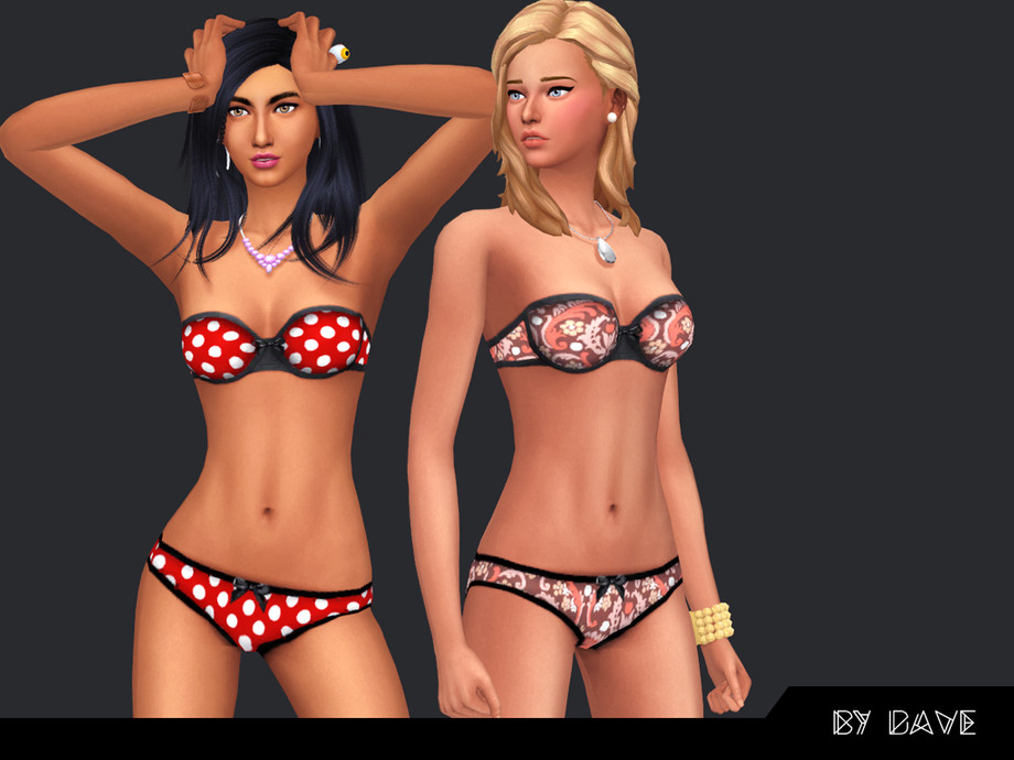 The Sims Resource - Cristina lingerie