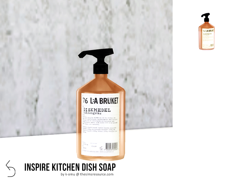 The Sims Resource - INSPIRE Kitchen Dish Soap