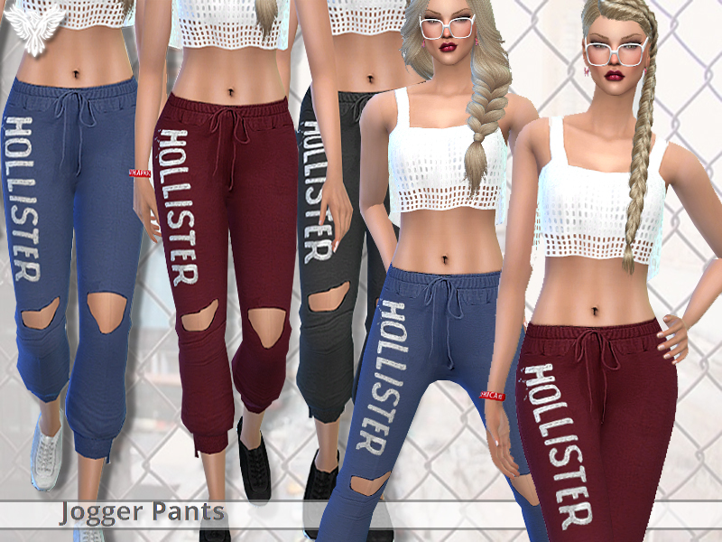 The Sims Resource - PZC_Realistic Jogger Pants