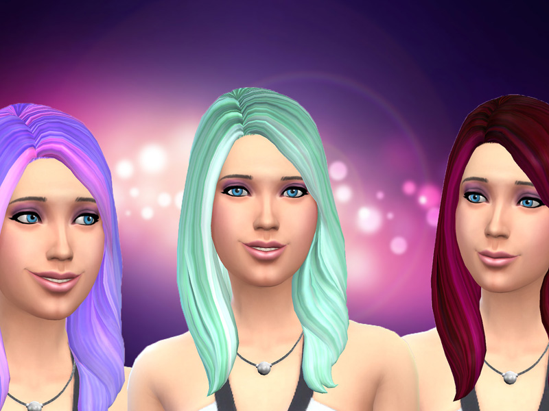 The Sims Resource - Hair Recolour {No mesh required}