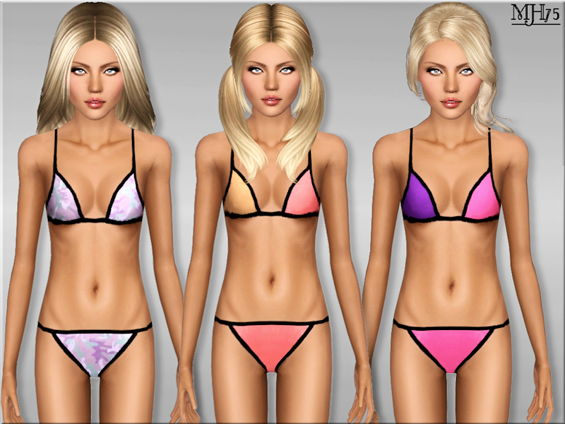 The Sims Resource - S3 Candy Bikini Teen