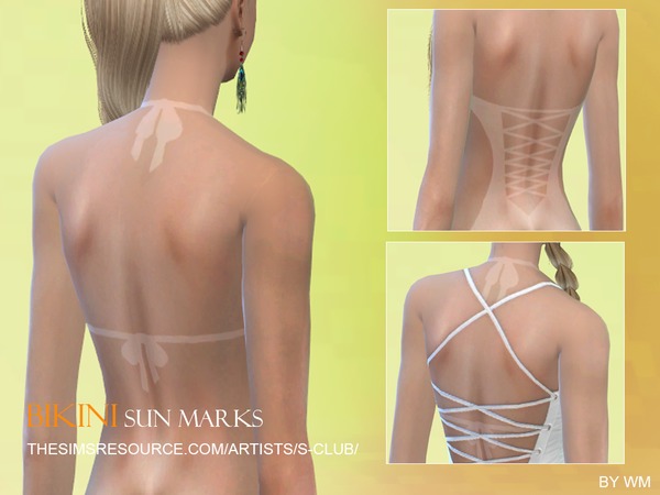 The Sims Resource - S-Club ts4 WM Bikini sun marks
