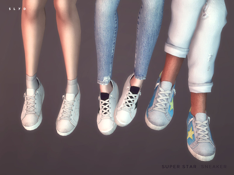 The Sims Resource - Super Star Sneakers