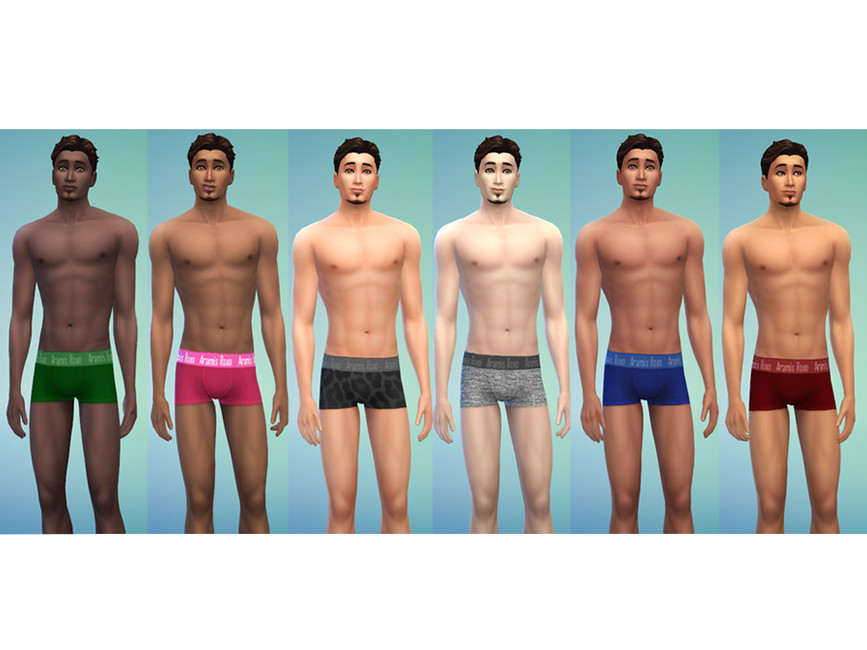 The Sims Resource Aron Boxers 1766