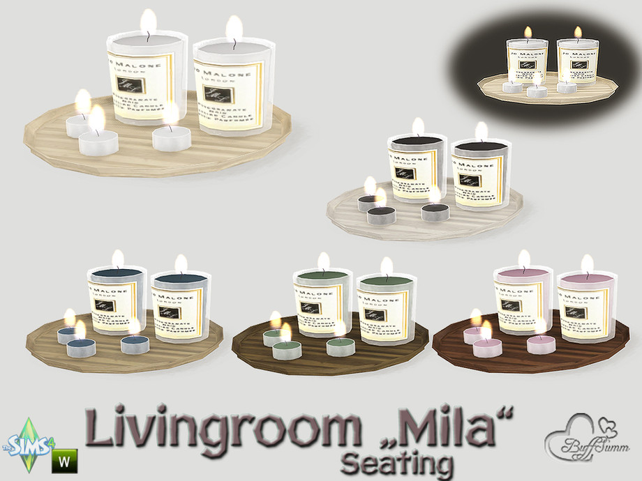 The Sims Resource - Mila Living Candle Tray