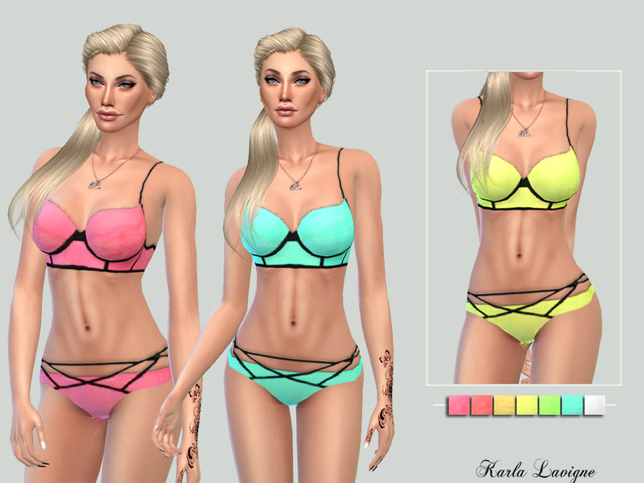 The Sims Resource - Niki Swimsuit
