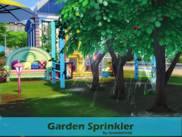 The Sims Resource - Garden Sprinkler