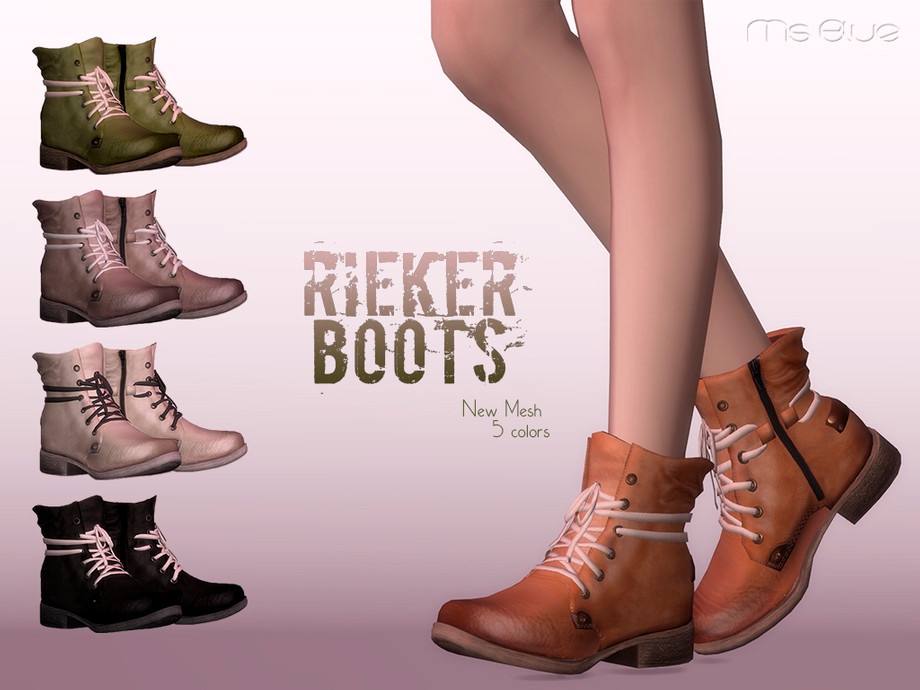 The Sims Resource - Rieker Boots