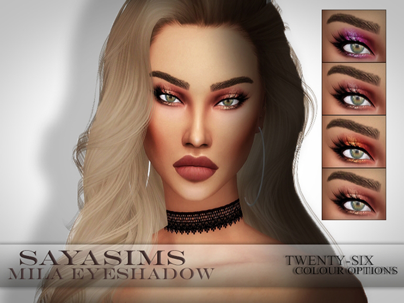 The Sims Resource - Mila Eyeshadow