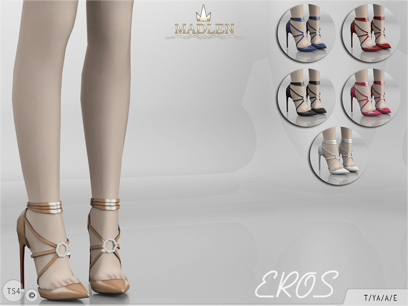 The Sims Resource - Madlen Eros Shoes