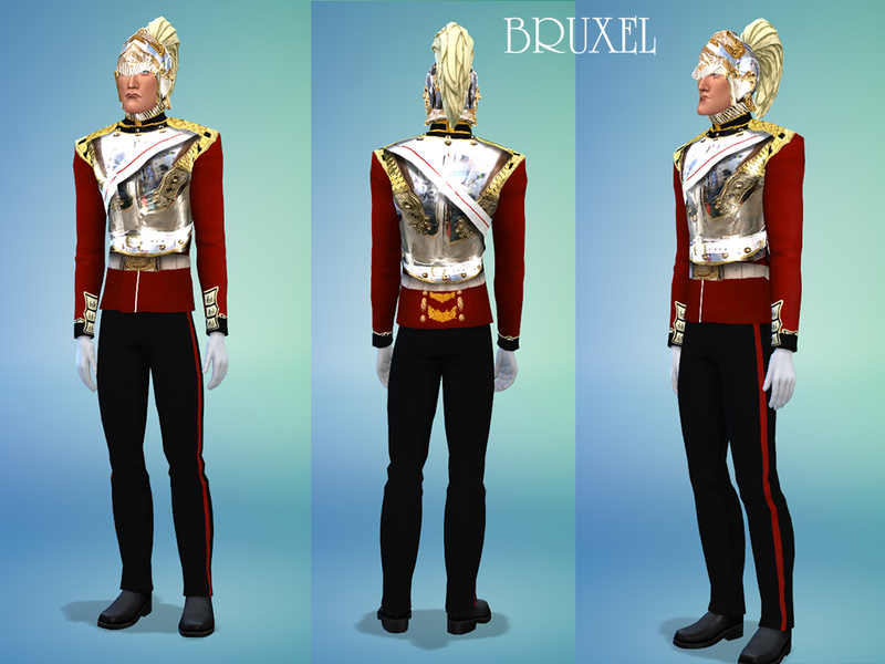 The Sims Resource - Royal Guard Uniform -bruxel
