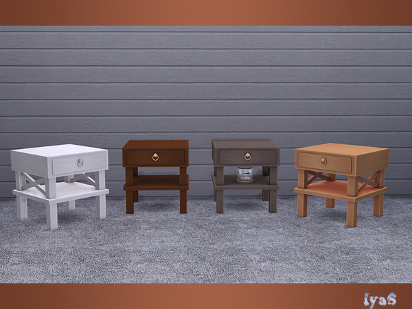 The Sims Resource - Sea Breeze Bedroom End Table