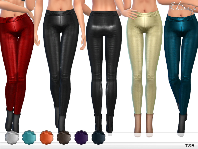 The Sims Resource - Leather Leggings