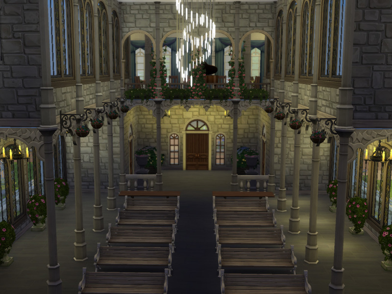 Sims 4 cc go to church mod