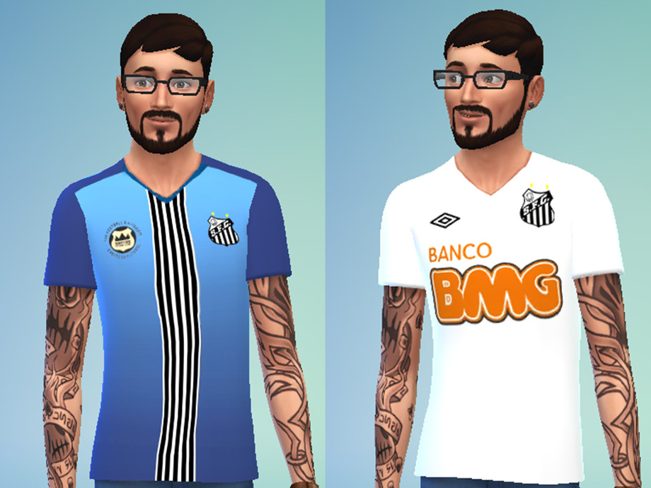 The Sims Resource - Camisa Santos FC