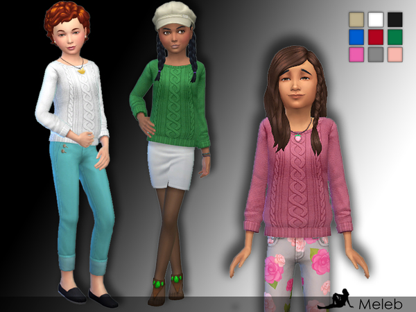 The Sims Resource - Child Knitted Sweater