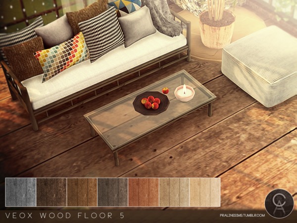 The Sims Resource - VEOX Wood Floor 5