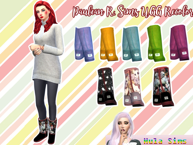The Sims Resource - UGG recolors - mesh needed