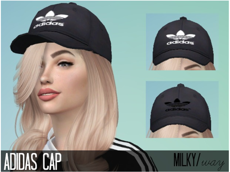 The Sims Resource - Milky/way - adidas cap