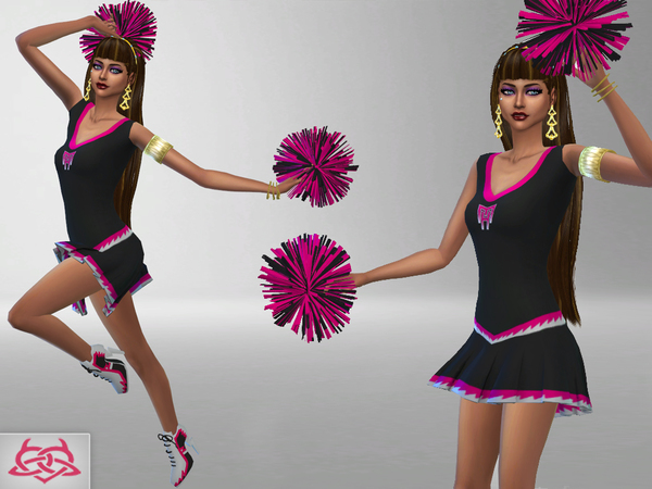Rosefarve dråbe Papua Ny Guinea The Sims Resource - Monster High cheerleader pom poms