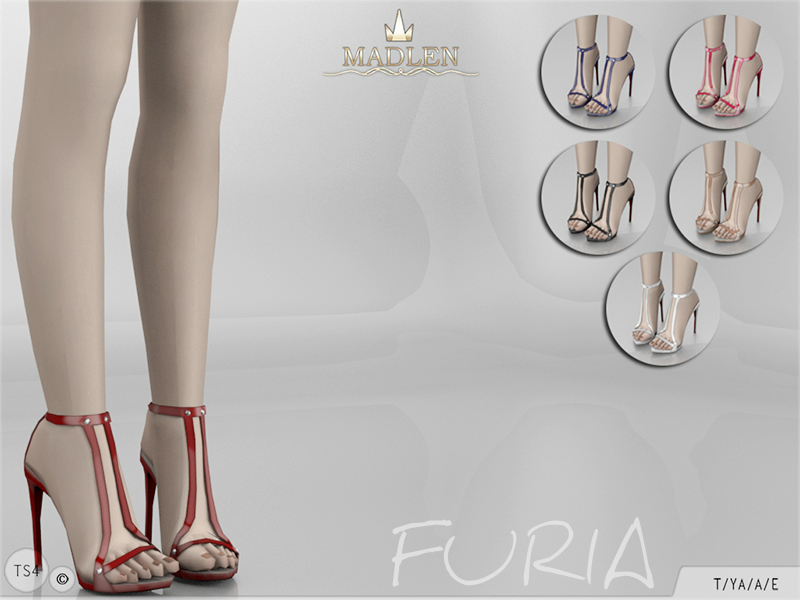 The Sims Resource - Madlen Furia Shoes