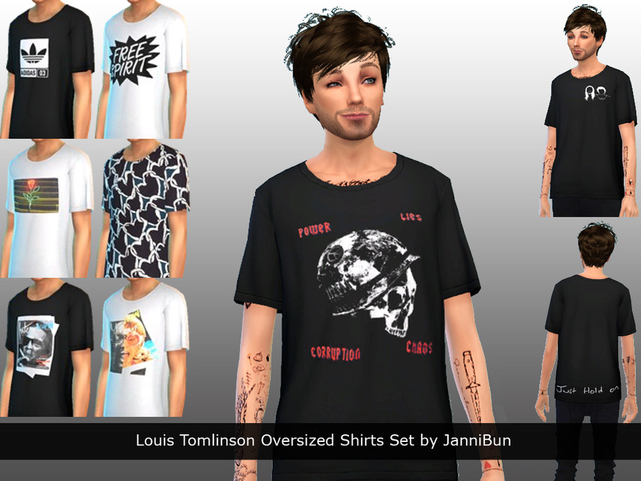 The Sims Resource - Louis Tomlinson