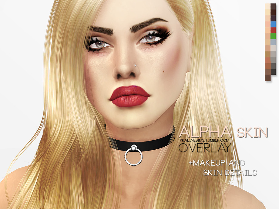The Sims Resource - PS Alpha Skin Overlay
