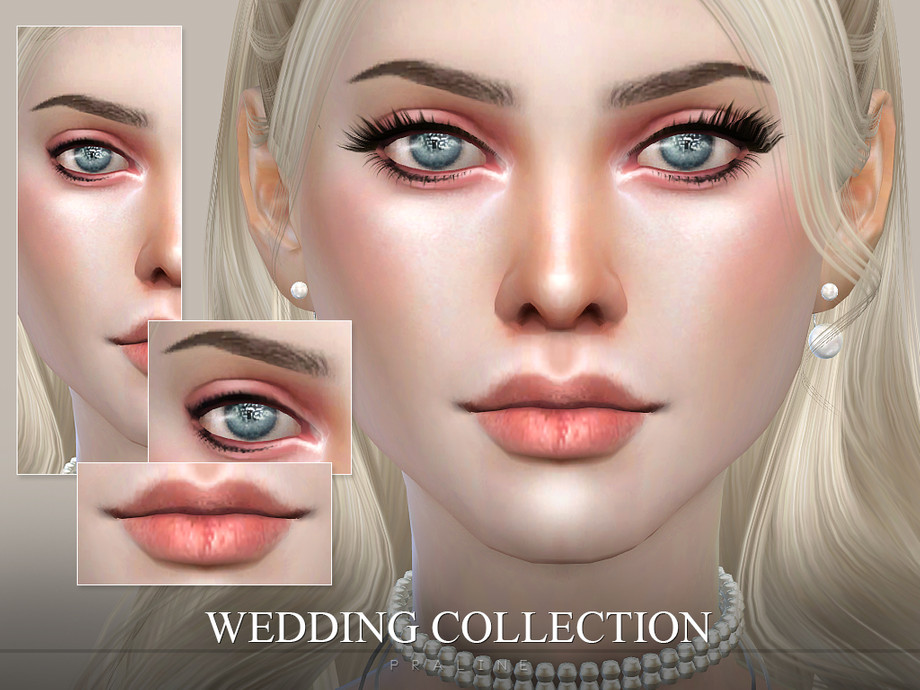 The Sims Resource - Wedding Makeup Set