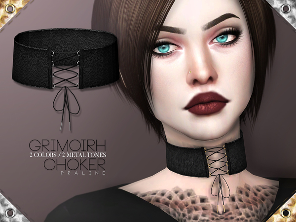 The Sims Resource - Grimoirh Choker