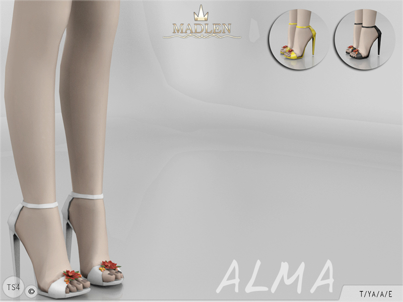 The Sims Resource - Madlen Alma Shoes