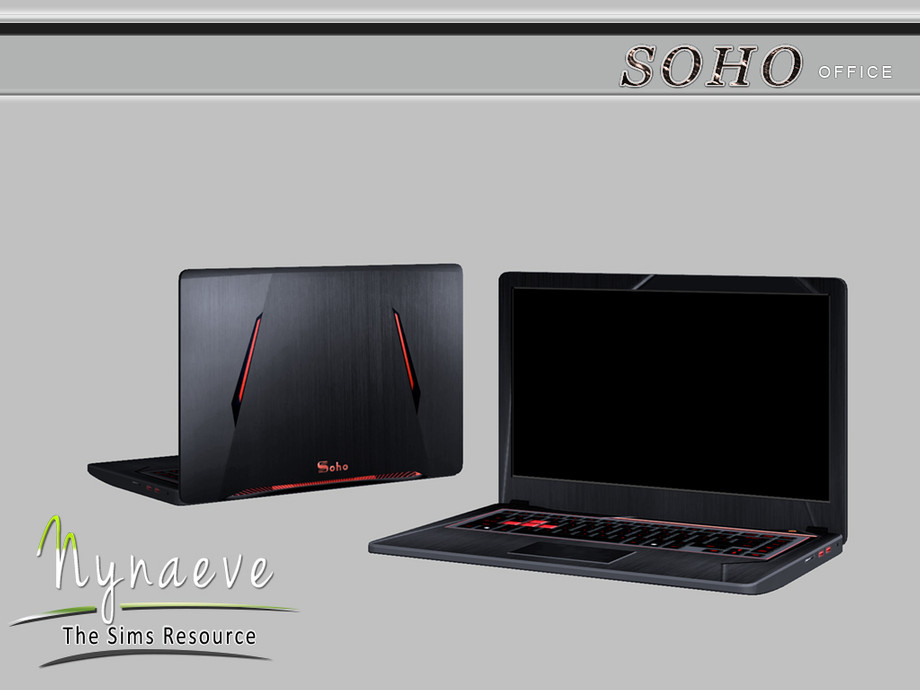 The Sims Resource - Soho Laptop